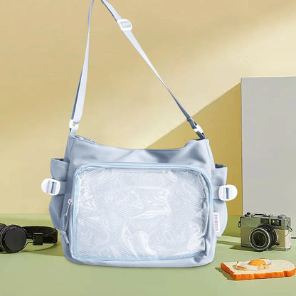 Japanese Ita Bag with Clear Window – Anime Shoulder Bag