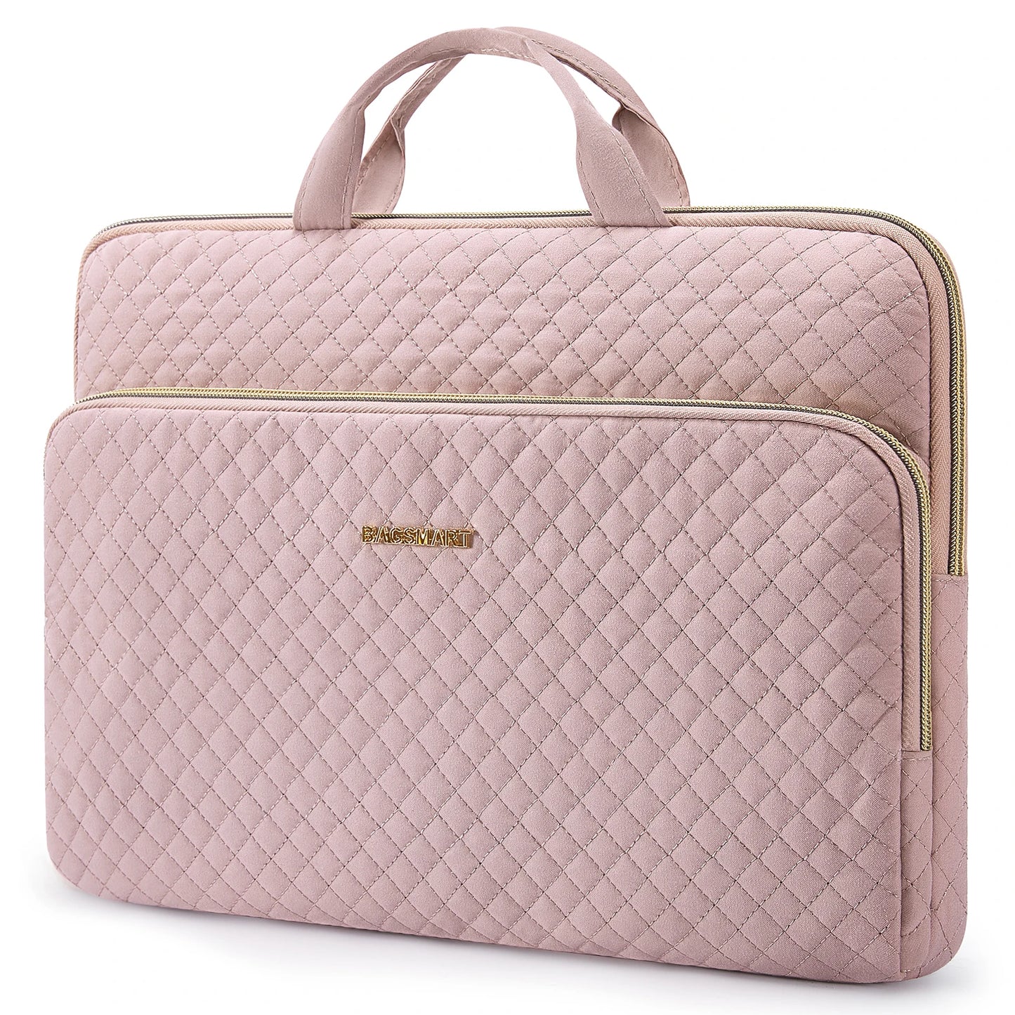 BAGSMART Laptop Handbag & Sleeve 13.3"–15.6" — Shoulder Briefcase for Women, MacBook Air/Pro
