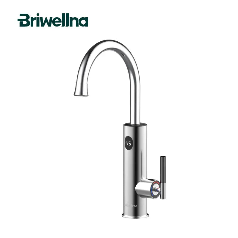 Briwellna 2-in-1 Instant Electric Water Heater Faucet | 3300W | 220V | Kitchen & Bathroom | CE Certified | EU Plug