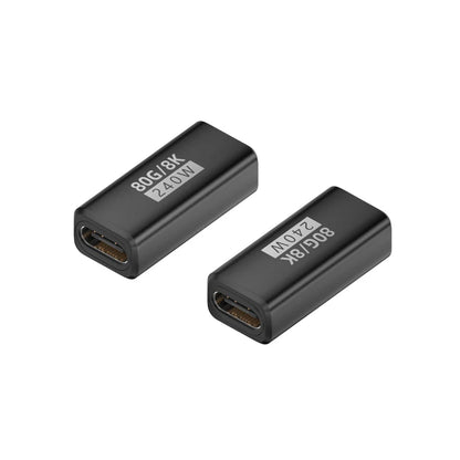 R.E.D. Shopping PD240W 80Gbps USB-C adapter extending 8K@60Hz video and fast charging for iPhone, Xiaomi, and MacBook.
