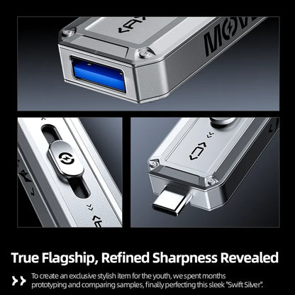 MOVESPEED SP20 USB Flash Drive | 2100MB/s | USB 3.2 Gen 2 | Type-C + USB-A | 256GB–2TB | iPhone