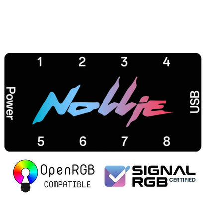 5V 3-Pin ARGB Controller & Splitter – 8-Way / 16-Way, SignalRGB / OpenRGB Support, SATA Power