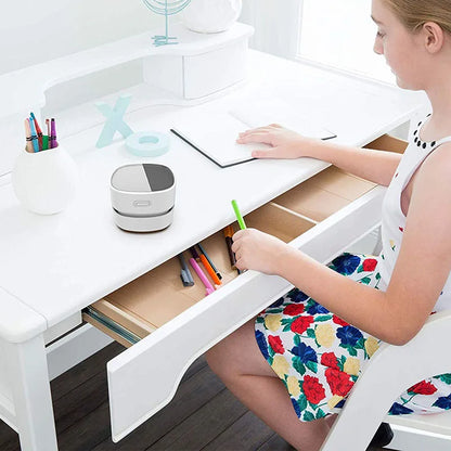 Wireless Desktop Mini Vacuum Cleaner – USB Rechargeable 1400mAh Table Dust Sweeper for Keyboard & Office