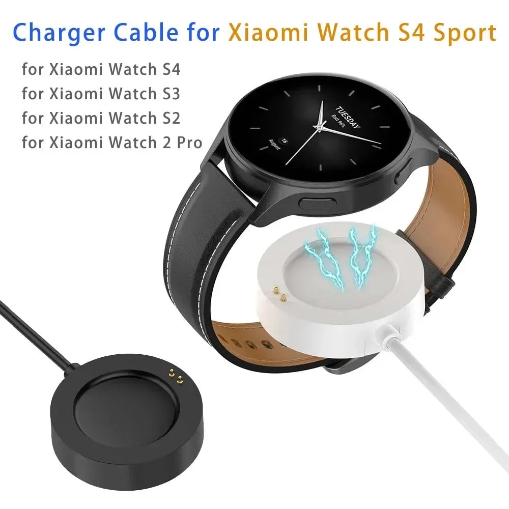 USB Charging Cable for Xiaomi Watch 2 / 2 Pro / S2 / S3 / S4 Sport – Smart Watch Accessory