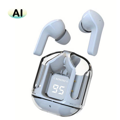 GREATWALL AI Translation Wireless Earphones – Bluetooth 5.3, Noise Reduction, HD Sound, Sport