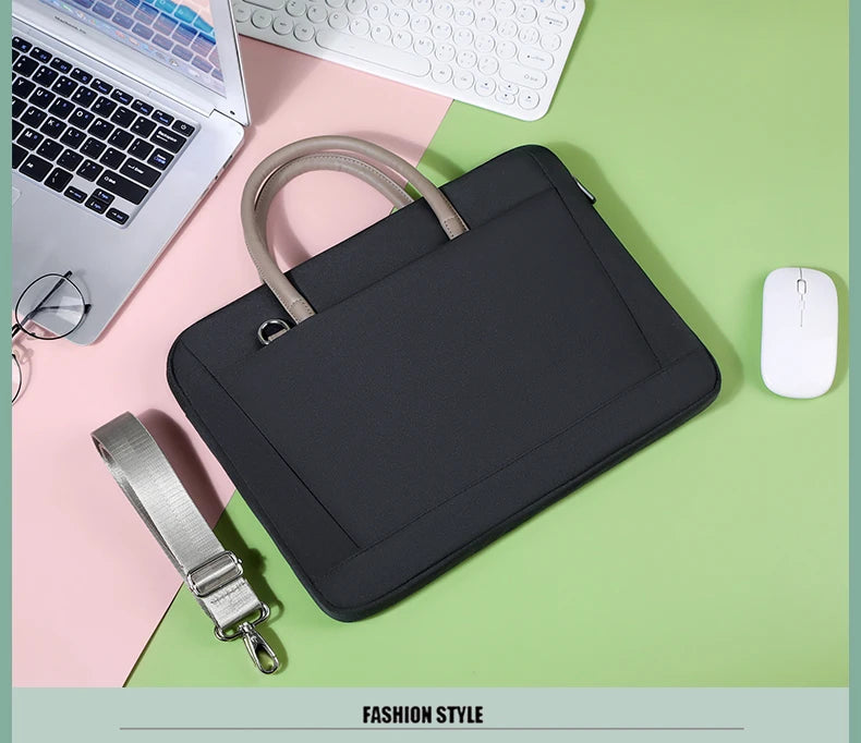 Nylon Laptop Sleeve Bag – 13–16" MacBook, Lenovo, Dell, ASUS, Xiaomi
