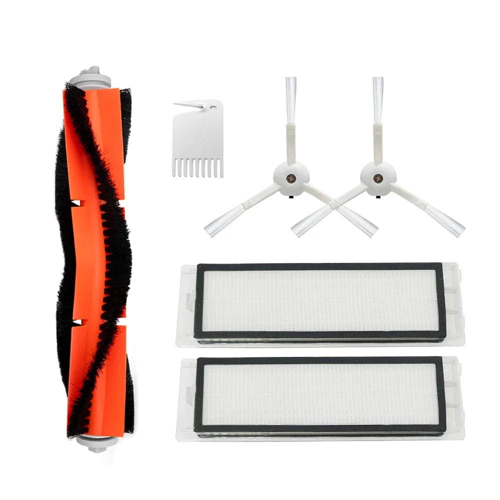 R.E.D. Shopping HEPA filter, side brush, and main brush kit for Xiaomi Mi Robot Vacuum and Roborock S50/S51 vacuum cleaners