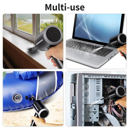 500W Electric Air Duster & Air Pump 2-in-1 — Compressed Air Cleaner for PC, Laptop, Keyboard
