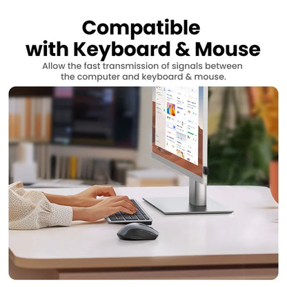 UGREEN USB Bluetooth 5.4 / 6.0 Adapter | Dongle for PC | Keyboard, Mouse & Speaker Support | Model 45134
