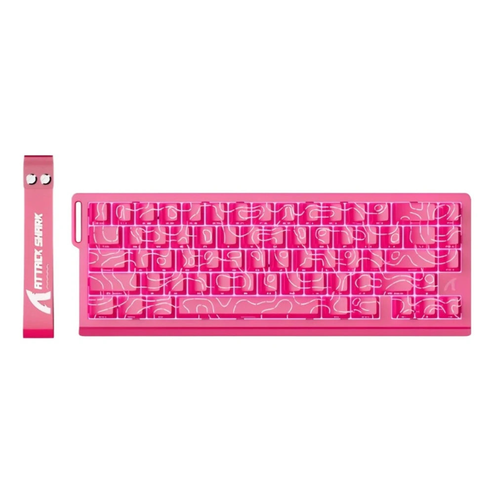 Attack Shark X68 HE Gaming Keyboard – Magnetic Hall Effect, 0.01mm Rapid Trigger, 8000Hz, 68-Key