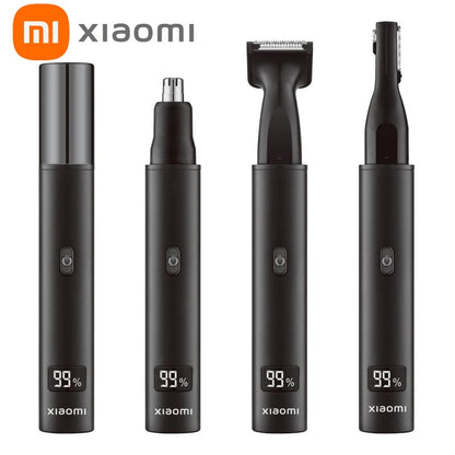 Xiaomi 3-in-1 Electric Nose & Ear Hair Trimmer – Painless, USB Rechargeable
