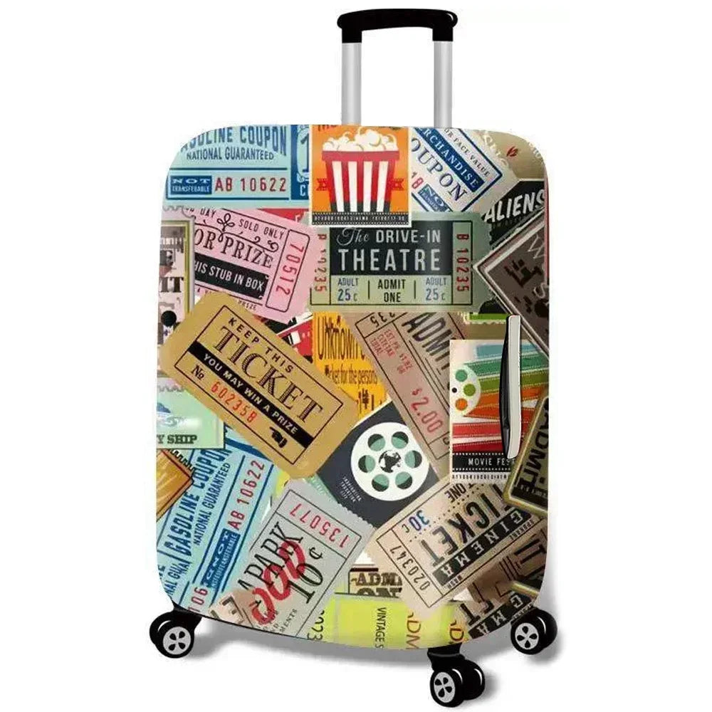 Stretch Fabric Suitcase Cover Protector 18-32 Inch