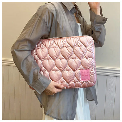 Macaron Color Laptop Sleeve – 13.3"/14"/15.6"/16", Shockproof for MacBook Air, iPad Pro, HP, Dell, Huawei