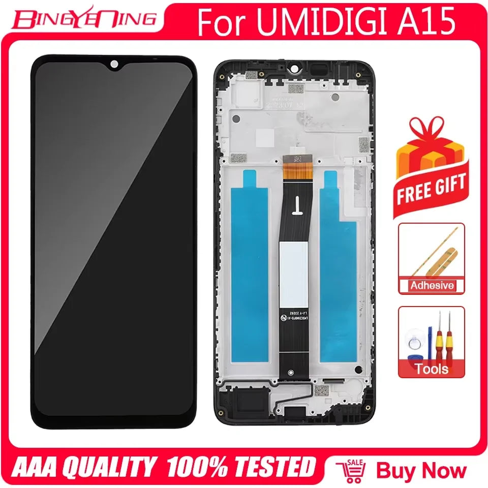 UMIDIGI LCD Screen Assembly Replacement – A5 Pro, A15, F3 5G, C1, G1, G3, G5A