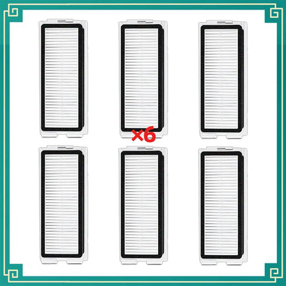 JONR P20 PRO / T5 Pro Robot Vacuum Replacement Parts | Main Brush, Side Brush, HEPA Filter, Mop Cloth