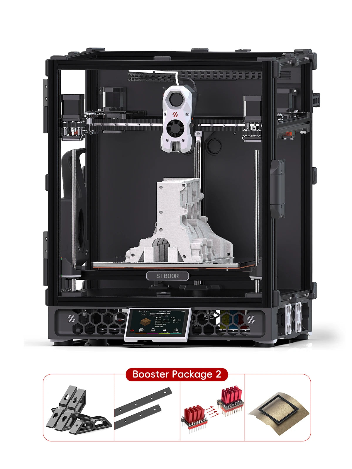 SIBOOR Voron Trident [June] CoreXY 3D Printer – All Siboor Guide Rails, Full Kit