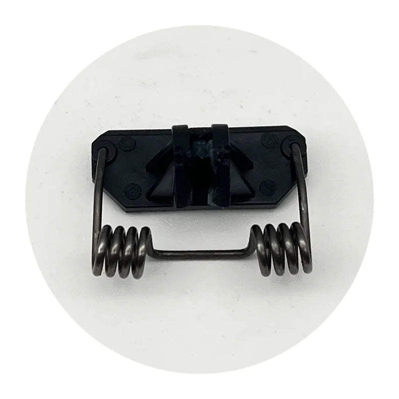 Kemei KM-2296 professional hair clipper replacement spring and plastic parts for hair cutting tools.