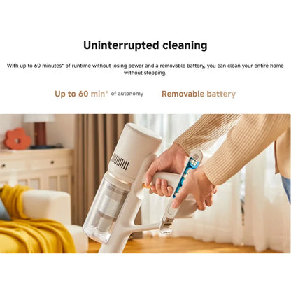 Dreame U20 Cordless Vacuum Cleaner – 120AW, 22,000PA, Blue Light Dust Reveal, V-Shape Anti-Tangle | Pet Hair & Carpet | EU/UK/KR