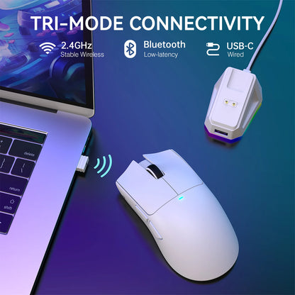 ATTACK SHARK X11 Lightweight Wireless Gaming Mouse – 22K DPI, PAW3311