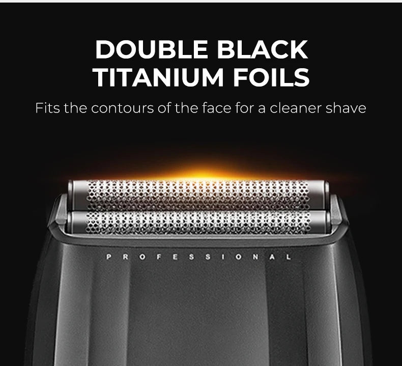 VGR V-640 Professional Hair Clipper | 9000 RPM | Cordless | Metal Body | Men's Trimmer