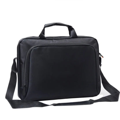 Waterproof Laptop Briefcase Bag – 15", 15.6", 17", Nylon, Dual Zipper, Shoulder Strap
