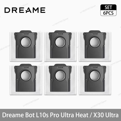 Dreame L10s Pro Ultra Heat / X30 Ultra Robot Vacuum Spare Parts – Brush, Filter, Mop & Dust Bag