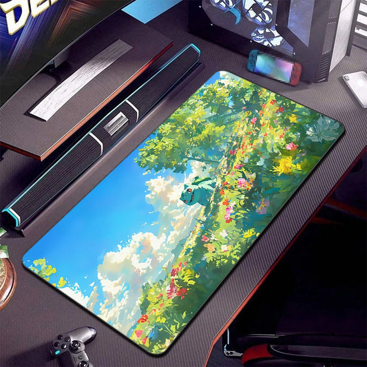 Psyduck Anime XXL Gaming Mouse Pad – Large Pokémon Desk Mat, Anti-Slip, Waterproof
