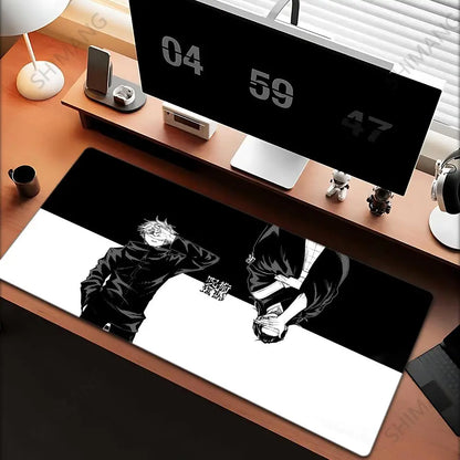 Jujutsu Kaisen Gojo Satoru Large Gaming Mouse Pad — Anime Desk Mat, Multiple Sizes