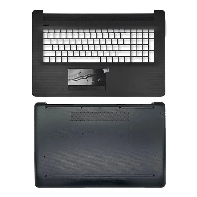 HP 17-BY/17-CA Laptop Replacement Parts — LCD Cover, Palmrest, Bottom Case (Silver/Black)