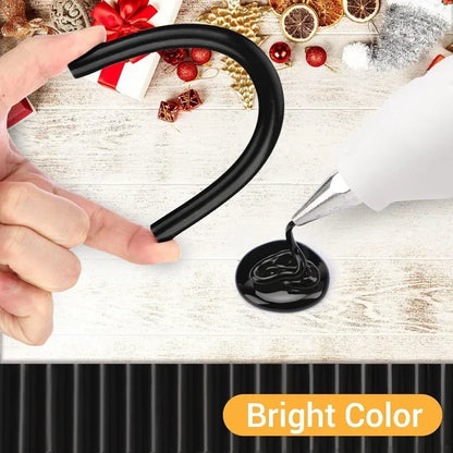 Black Hot Melt Glue Sticks – EVA Adhesive for Car Dent Repair, DIY & Crafts