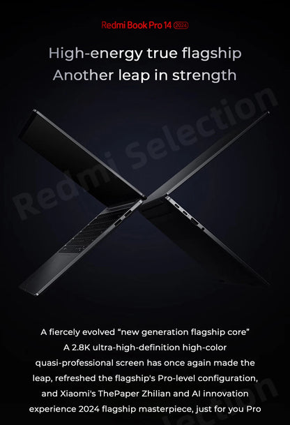 Xiaomi RedmiBook Pro 14 | Intel Core Ultra 5-125H / Ultra 7-155H | 32GB DDR5 | 1TB SSD | 2.8K 120Hz | ARC Graphics