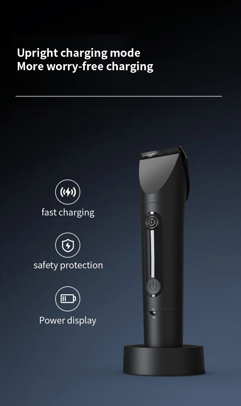 Xiaomi Mijia Wireless Hair Clipper – Titanium Alloy Blade, Men & Kids