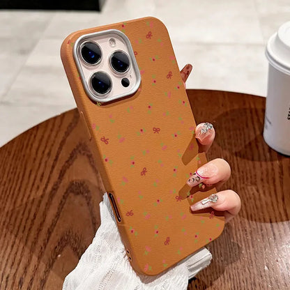 Retro Floral Leather Phone Case for Xiaomi Mi 11 Lite, 13T Pro, Poco X7, F6, X5 – Shockproof