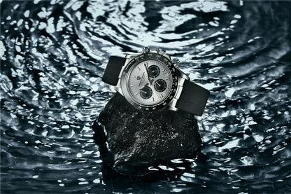 PAGANI DESIGN Men's Luxury Chronograph Watch – 100M Waterproof, Quartz Sport Wristwatch, Gift