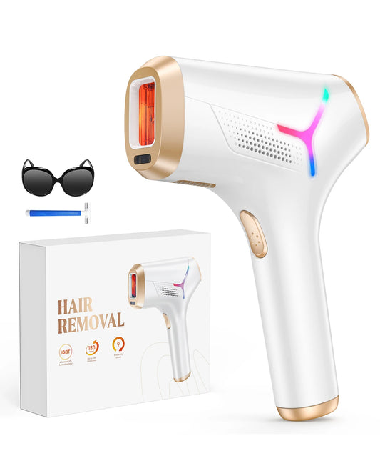 IPL Laser Hair Removal Device – 990,000 Flashes, Painless Permanent Hair Removal for Women & Men