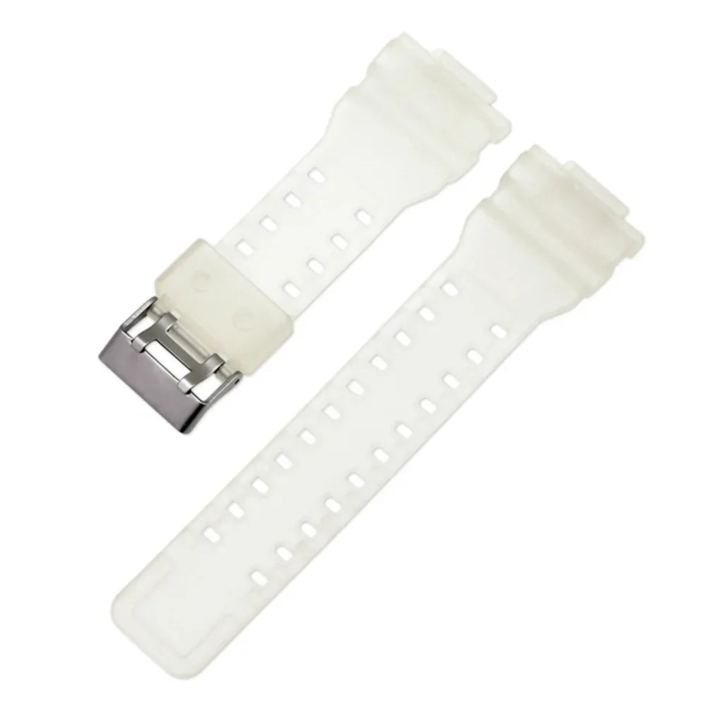 Silicone Replacement Watch Strap for Casio G-Shock GA-100/110/200/400/700 – 16mm Resin Band