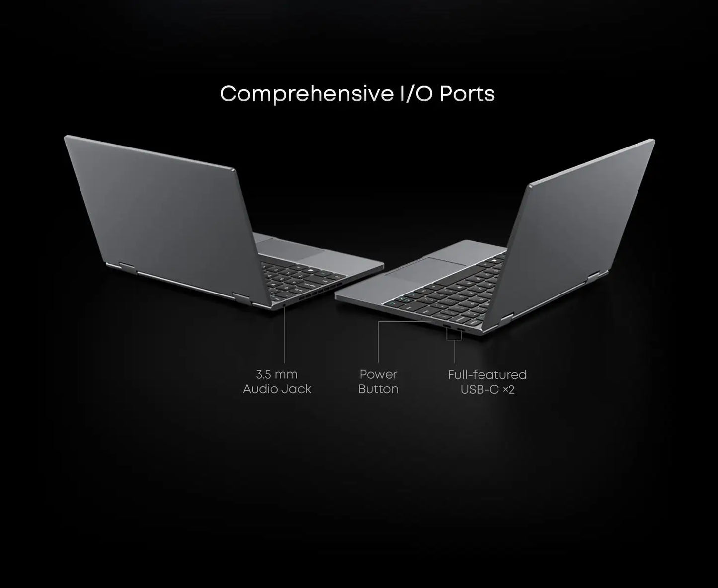 CHUWI MiniBook X 2-in-1 Touch Laptop – 10.51" 2K IPS, Intel N150, 16GB RAM, 512GB, Windows 11