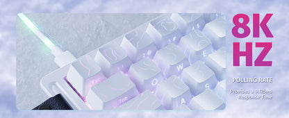 Attack Shark X68 HE Rapid Trigger Mechanical Keyboard – 60%, Hall Effect, 8KHz