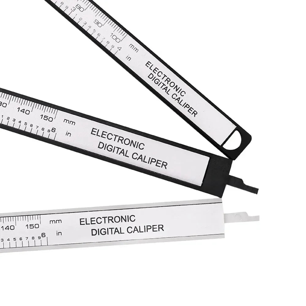Digital Vernier Caliper 100–150mm – Carbon Fiber Electronic Measuring Tool