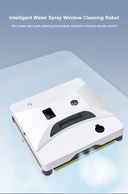 2024 Intelligent Window Cleaning Robot – Auto Water Spray, Remote Control
