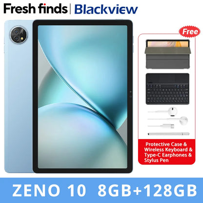 Blackview Zeno 10 5G AI Tablet – 11" FHD+ 90Hz, UNISOC T8200, 8800mAh, Quad Speakers, Android 15