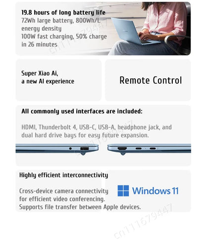 Xiaomi RedmiBook Pro 14 2026 – Intel U5-325H/U5-338H/U7-358H, 24GB/32GB, 1TB