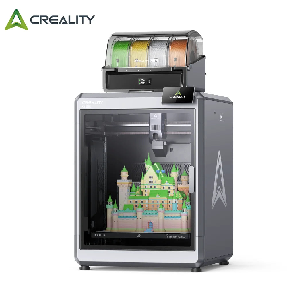 Creality K2 Plus Combo 3D Printer – Multi-Color, CFS, 600mm/s, Auto Leveling