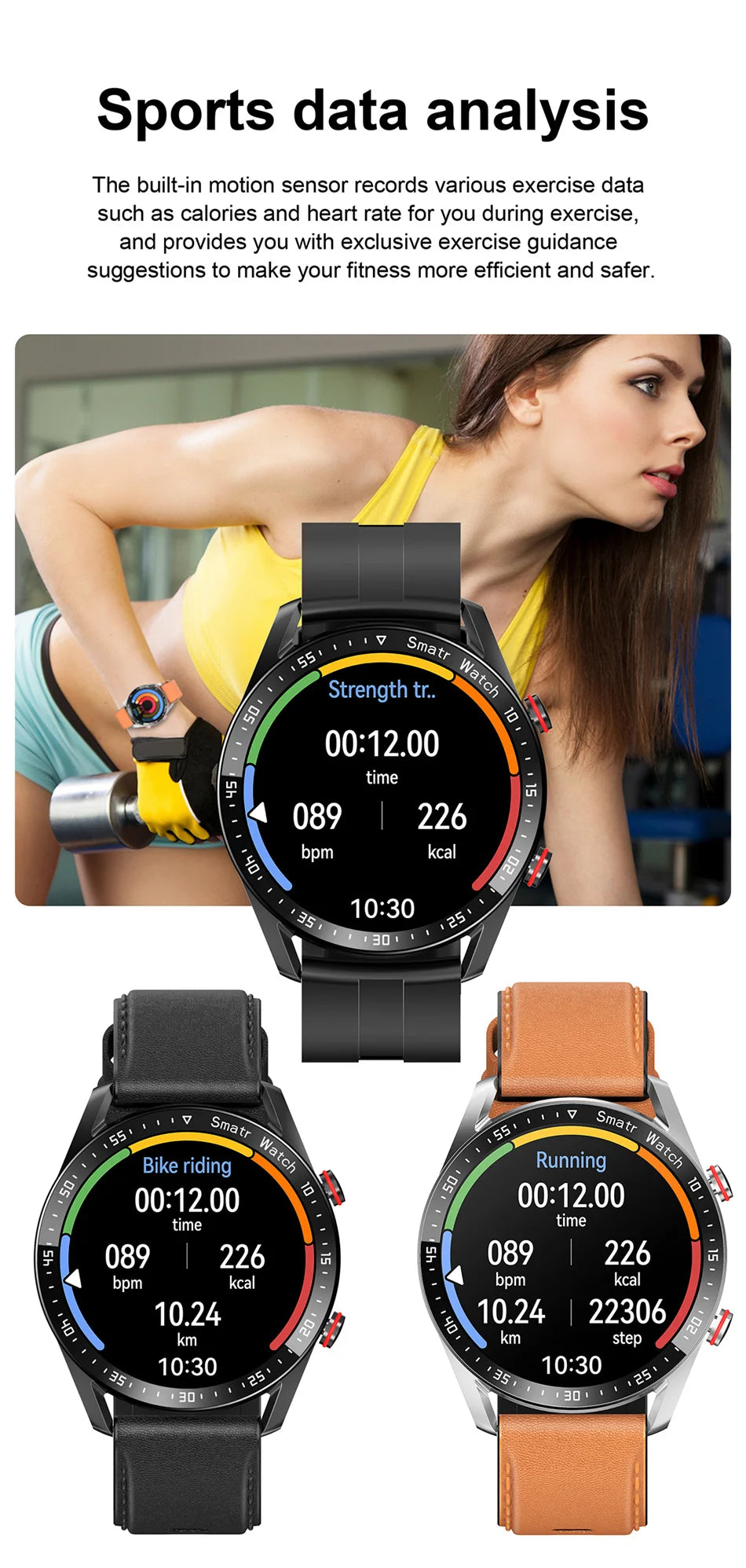 2026 Watch GT Series Smart Watch – ECG+PPG, GPS, HD Screen, BT Call, IP68 for Men & Women