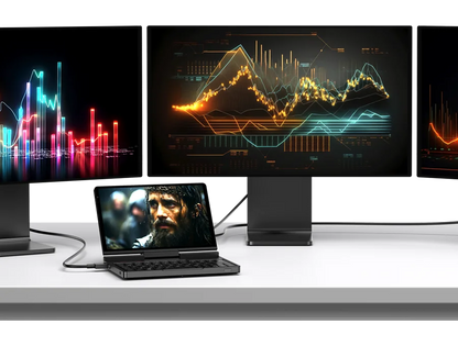 GPD Pocket 4 2025 Mini Laptop – 8.8" 2K 144Hz, AMD AI 9 HX 370, 16–64GB RAM, 1–2TB SSD, Win11