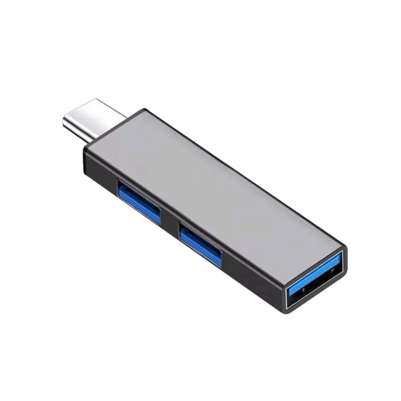 QXNF 3-Port Mini USB Hub — USB 3.0 + 2x USB 2.0 Expander Dongle