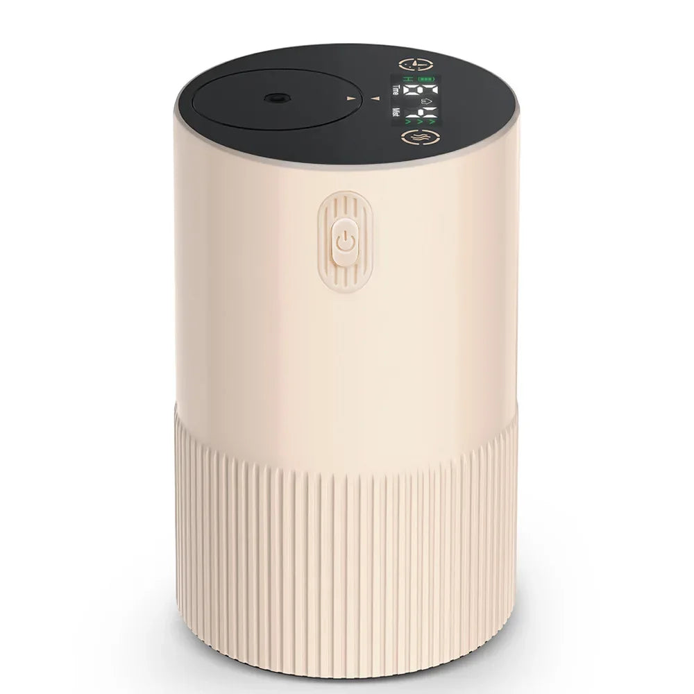 Portable Cordless Essential Oil Diffuser – USB Rechargeable, Battery Operated for Car, Office & Home
