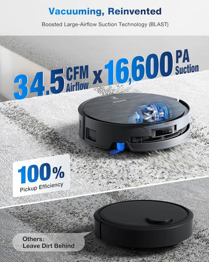 Ecovacs Deebot X9 Robot Vacuum Cleaner – 16,600PA Suction | CN Version | EU/US/UK/AU