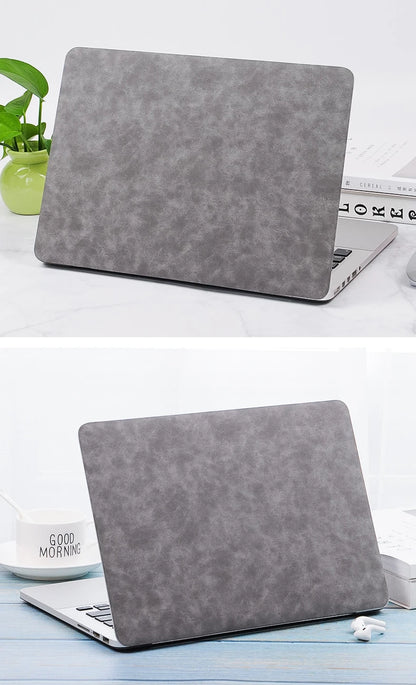 Anti-Scratch Waterproof Laptop Skin for MacBook Air 13 M1/M2, Pro 14/16 2021–2023 – PU Protector Film