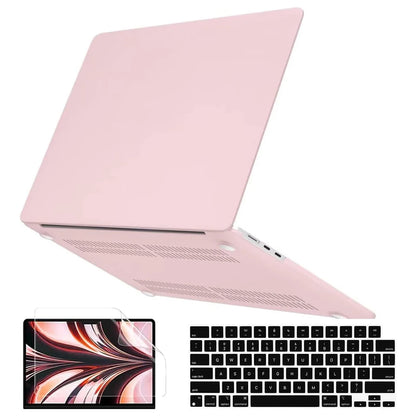 EGYAL MacBook Hard Case – Air 13/15, Pro 13/14/16, M1–M5, Crystal, Matte & Glitter Covers